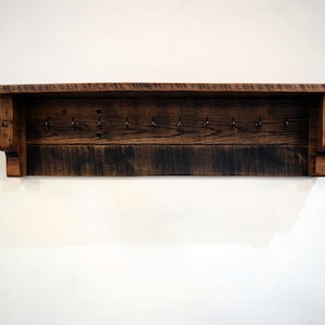 38" Trophy and Medal Display, Rustic Reclaimed Wood Trophy and Medal Display, Trophy Shelf, Sport Organizer, Sport Gift, Medal Holder,