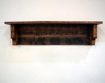 38" Trophy and Medal Display, Rustic Reclaimed Wood Trophy and Medal Display, Trophy Shelf, Sport Organizer, Sport Gift, Medal Holder,