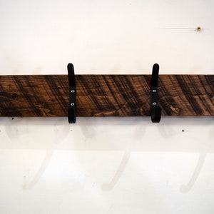 Rustic Reclaimed Wood Coat Hook, Wall Mounting Coat Hook, Rustic Bathroom Towel Hooks