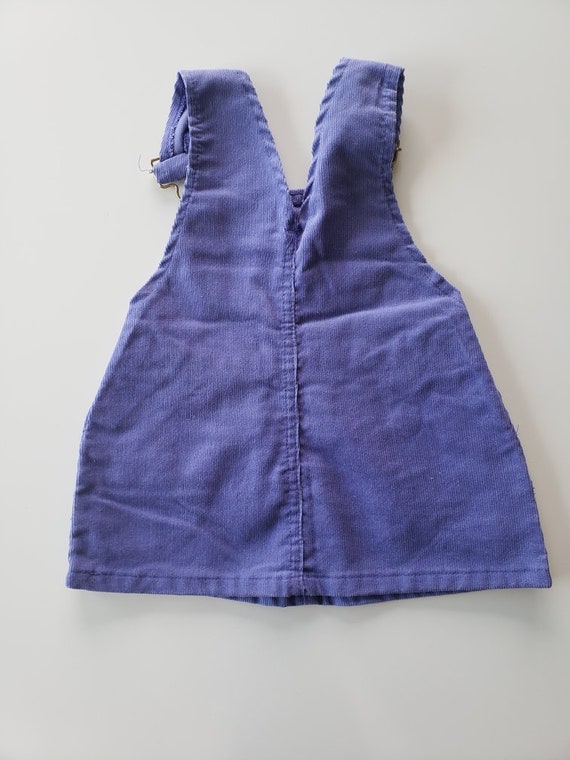 Vintage HealthTex Periwinkle Jumper Dress - image 5