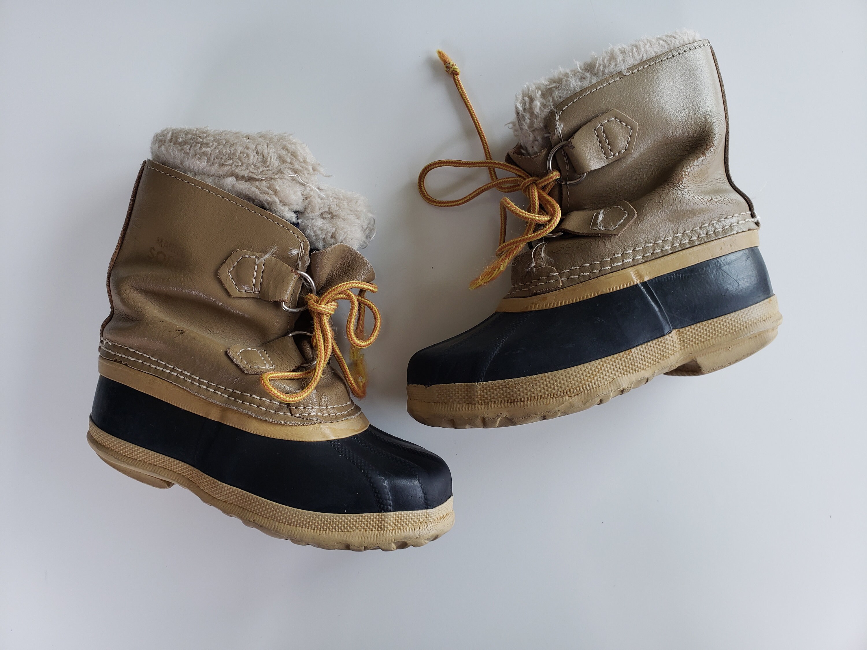 Vintage Sorel Winter Boots Little Kid Toddler Size 11 Etsy