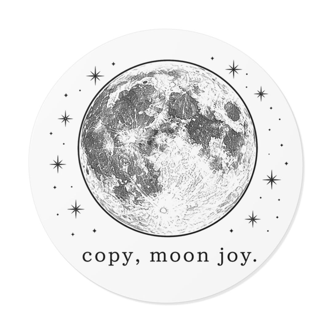Copy Moon Joy Sticker | Artemis II Mission | Moon Sticker | Space Gift ...