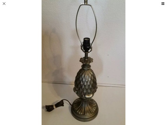 pineapple gold lamp
