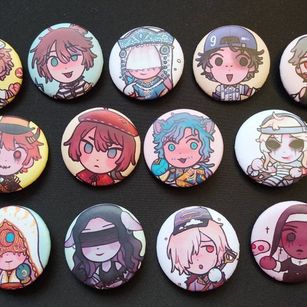 Identity v: badges/buttons
