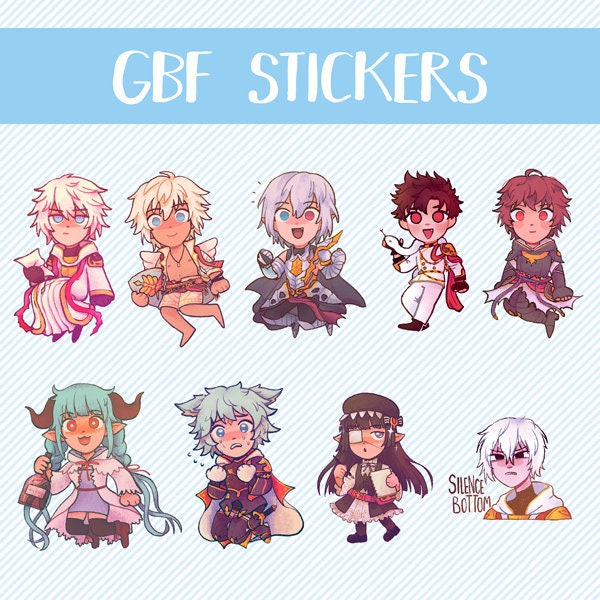 Granblue Fantasy Andira Event Base Art Anime Weatherproof Sticker 6 Car  Decal