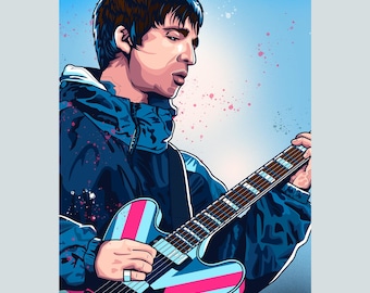 Noel Gallagher, Oasis, Plakatdruck