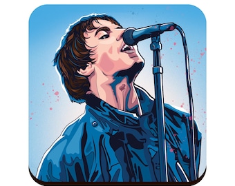 OASIS PRINTED 'LIVE '25' Shaker Pint Glass - Noel Liam Gallagher