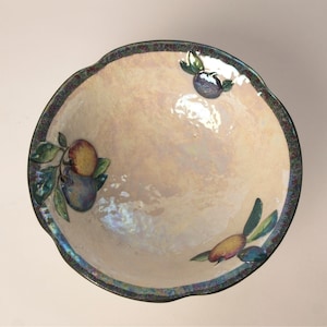 Art Deco, Carltonware bowl, pearl bowl from the 1920&#39;s, pattern 3502