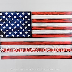 Stars and stripes Concealment flag