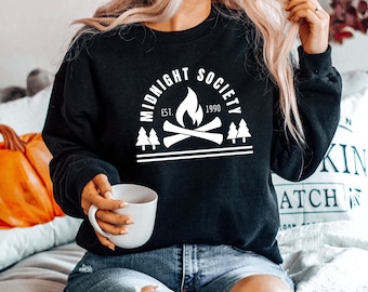 90s Retro Sweatshirt: Are You Afraid of the Dark Midnight Society Pullover