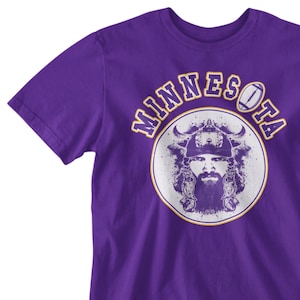 Minnesota Football Vintage Style T-Shirt - Retro Viking Game Day Tee - Minnesota Fan printed in USA Shirt
