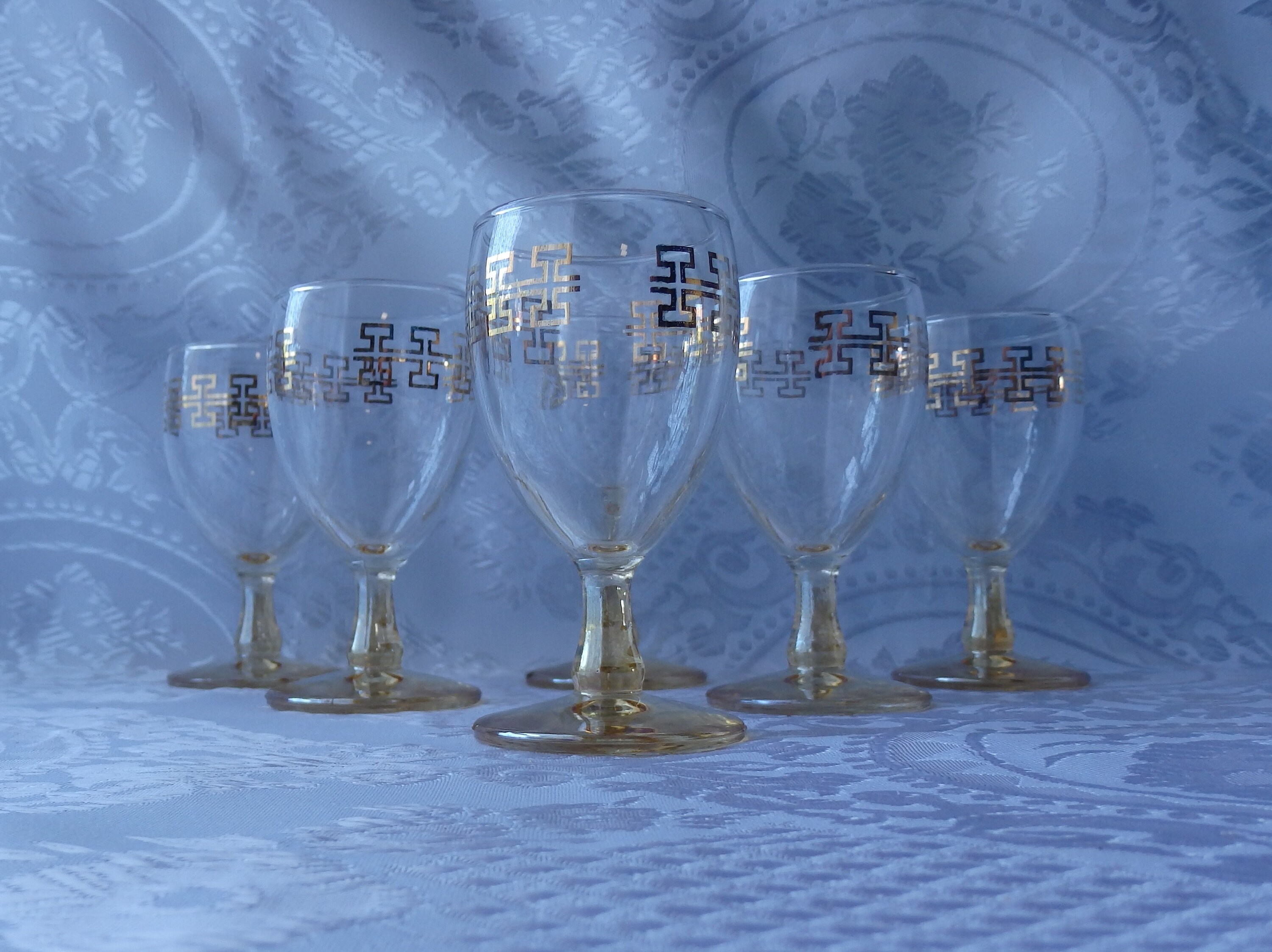 Ägyptischer Kelch - Skarabäus - Wein Glas Ägypten Deko Figur