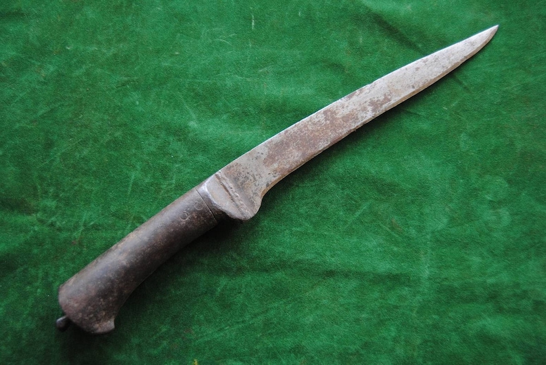Vintage all steel Ottoman islamic mughal kard opium knife | Etsy