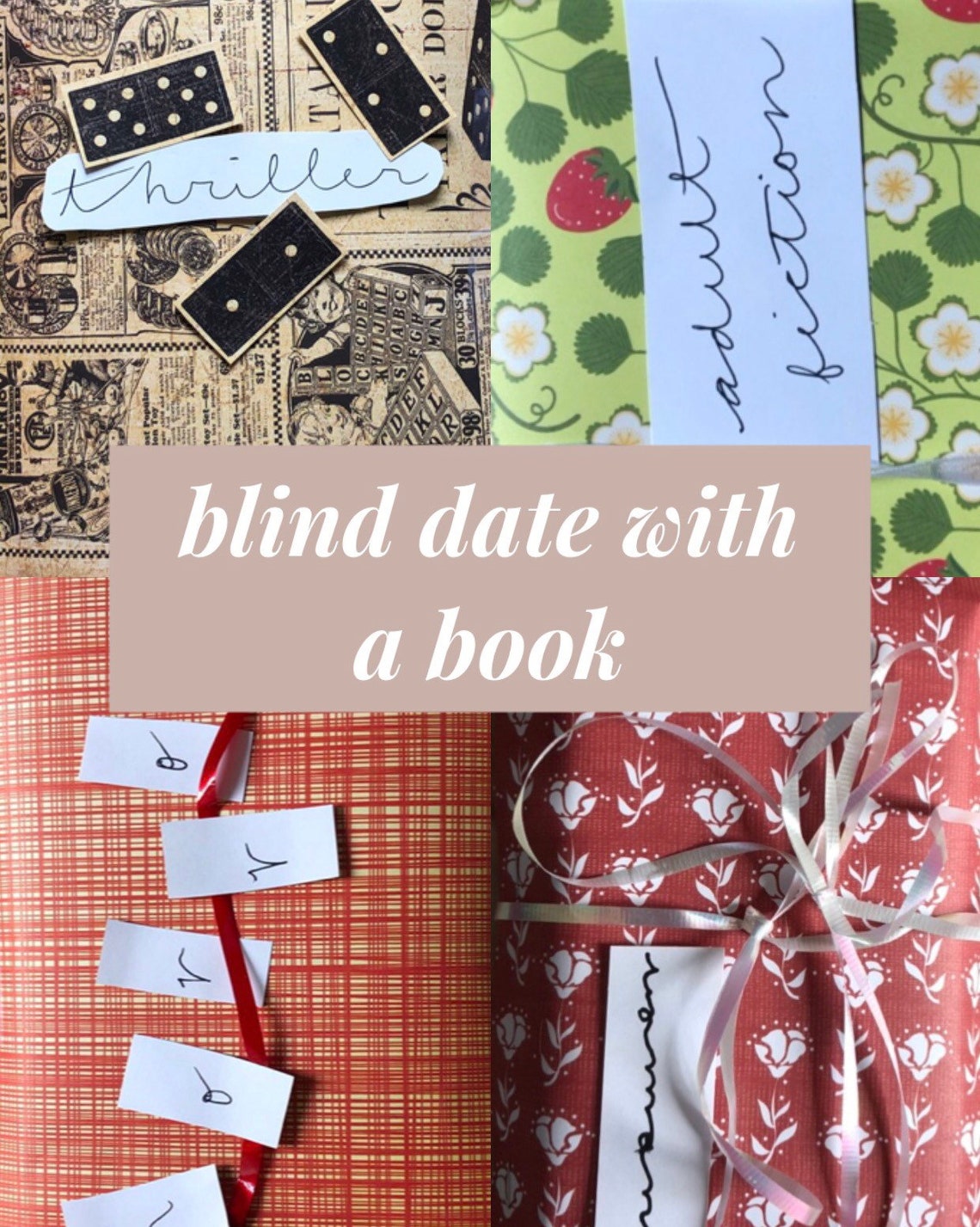 Blind Date with a Book Book Mystery Package Etsy