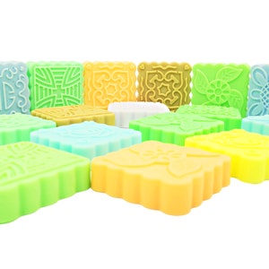 Soap Set - 5 pcs +. Guests Soaps. Handmade Soap. Family Gift. Natural Essential Oils. Skin Friendly. UK Seller.