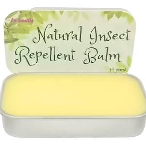 Natural Insect Repellent Balm. Vegan. Organic. Essential Oils. Bug Repellent. Long Lasting Fragrance. Handmade in UK.