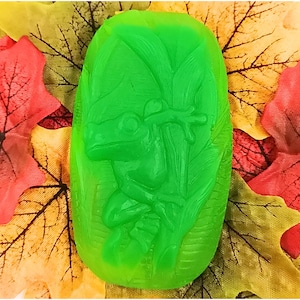 Frog Soap. Joyful Bath for Kids. Handmade. Natural Essential Oils. Gift Soaps. Skin Friendly. UK Seller.