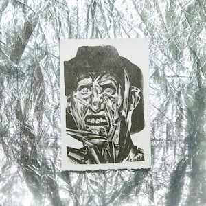 Freddy Krueger Lithograph Print