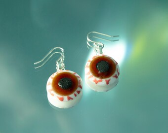 Eyeball Glass Earrings