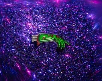 Zombie Hand Enamel Pin