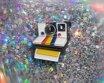 Polaroid Camera Enamel Pin