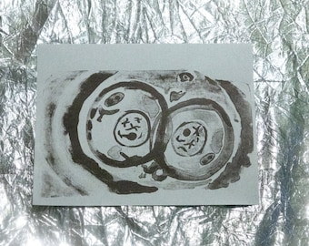 Cell Division Lithograph Print