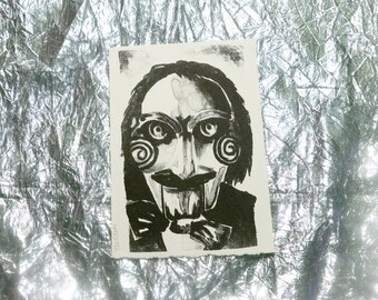 Billy - Saw - Lithograph Print