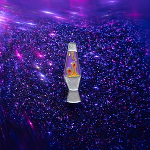Lava Lamp Enamel Pin