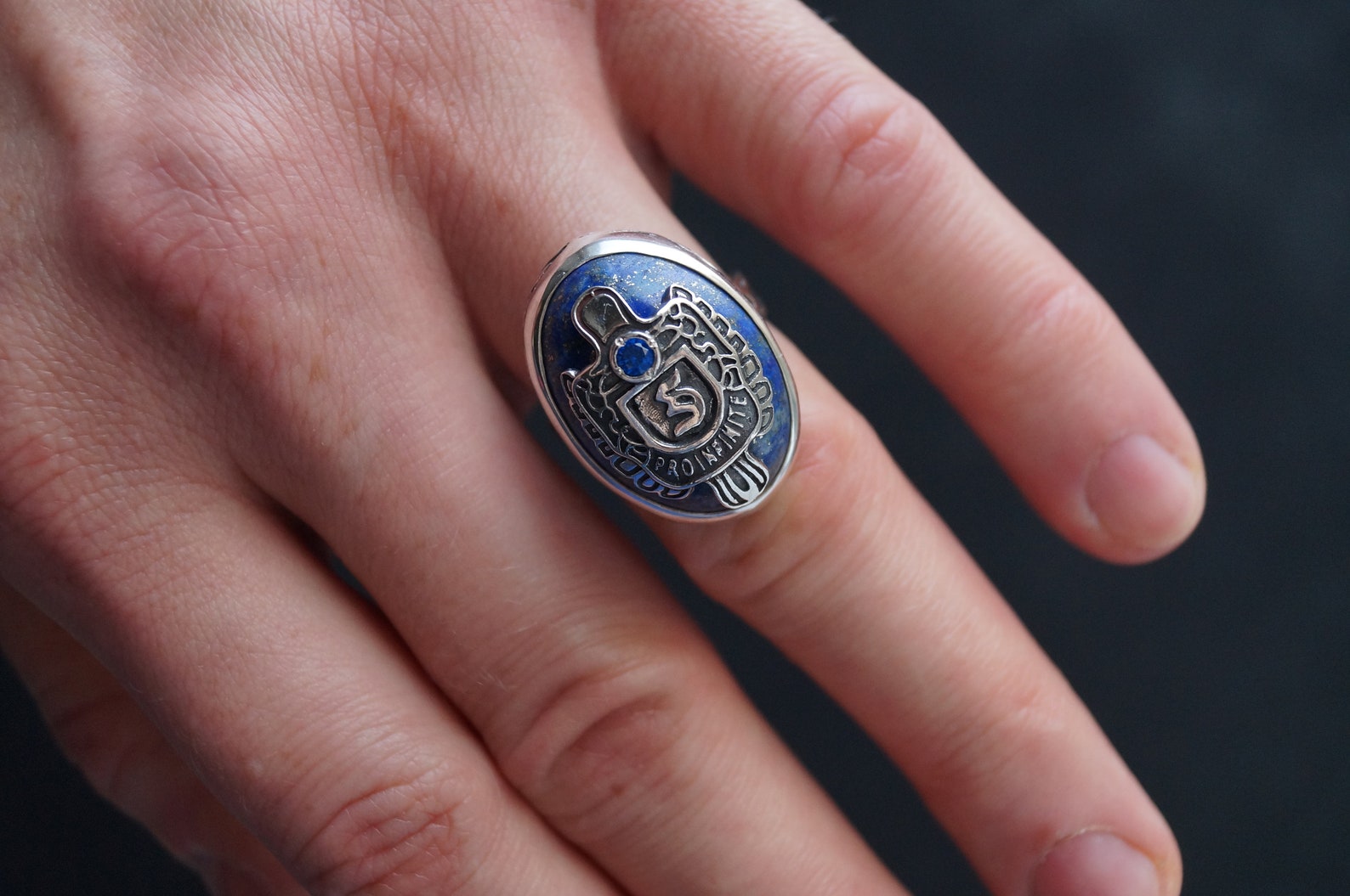 Ring Damon Salvatore Stefan Salvatore Vampire sterling silver Etsy