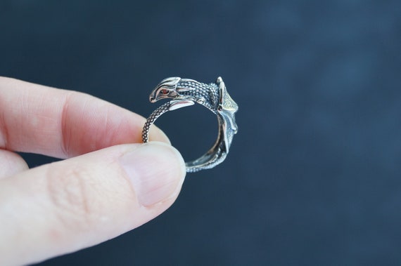 Etsy dragon deals ring