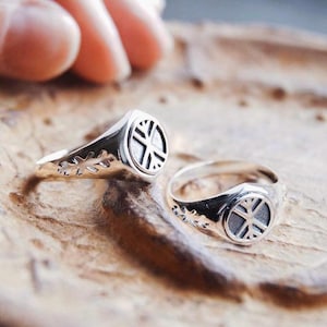 Viking Wedding Rings Set | Yggdrasil Tree of Life Ring | Matching Couple Bands | His and Hers Rings | Norse Pagan Ring | Engagement Rings