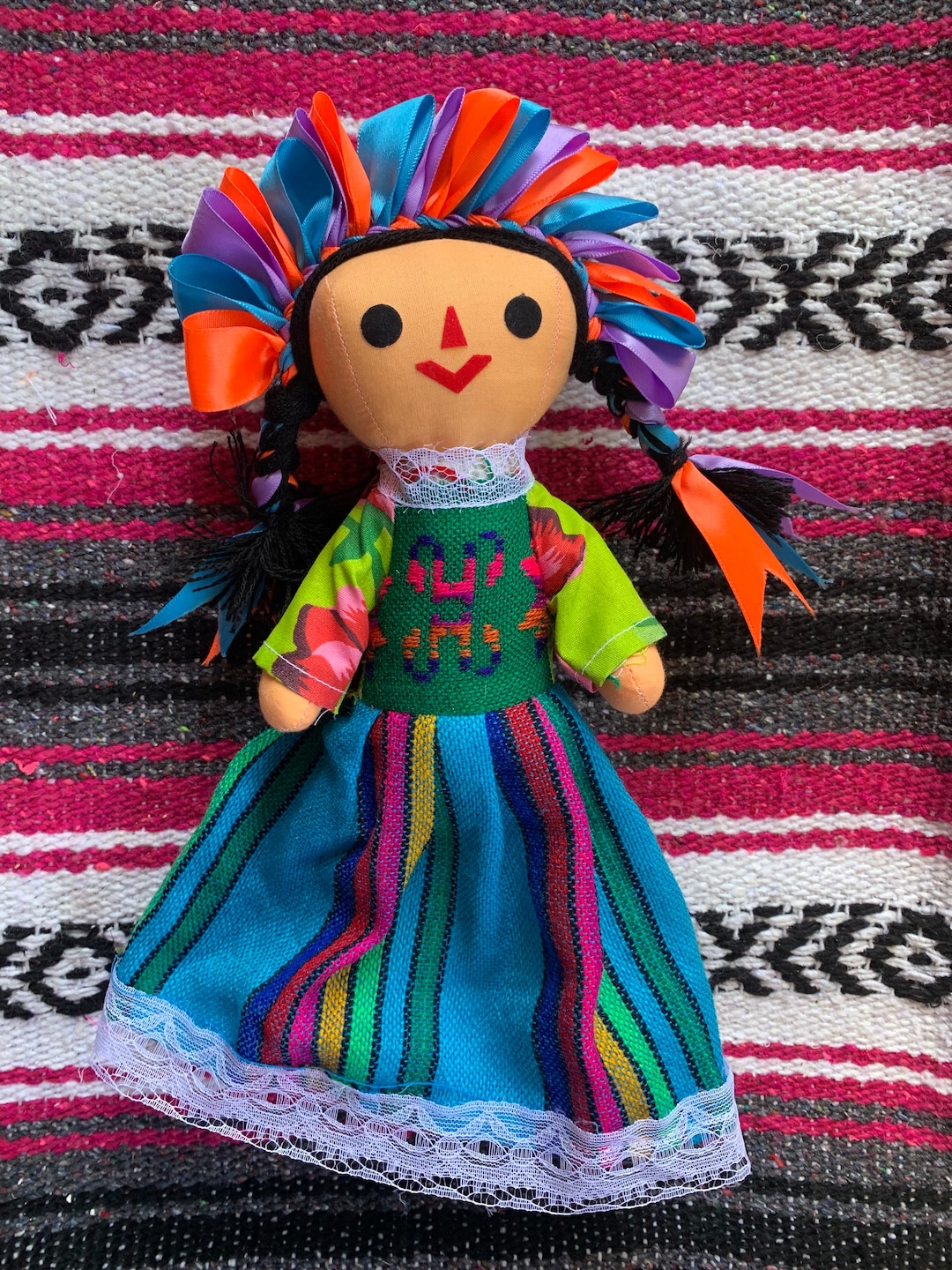 Muñeca Maria MuÃ±eca De Trapo Mexicana Nombre De Trapo Nombre MuÃ
