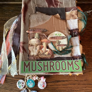 Autumn 2023 (mushrooms) Junk Journal,handmade