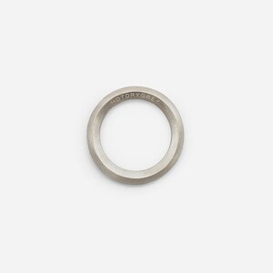 LOGOGRAVUR RING Sterling Silber Ring Gravur Ring 925 Sterling Silber Pärchenringe Freundschaftsringe Koreanisch hergestellt Bild 5