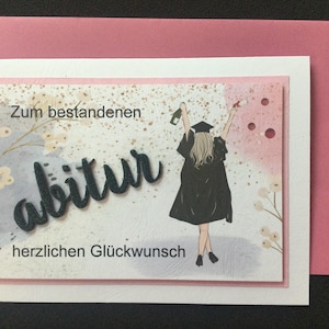 Glückwunschkarten, Abitur