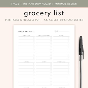 Einkaufsliste |  Einkaufsliste zum Ausdrucken |  Einkaufsliste Planer |  Lebensmittel-Einkaufsliste |  Meal Plan Prep |  Shopping Checkliste