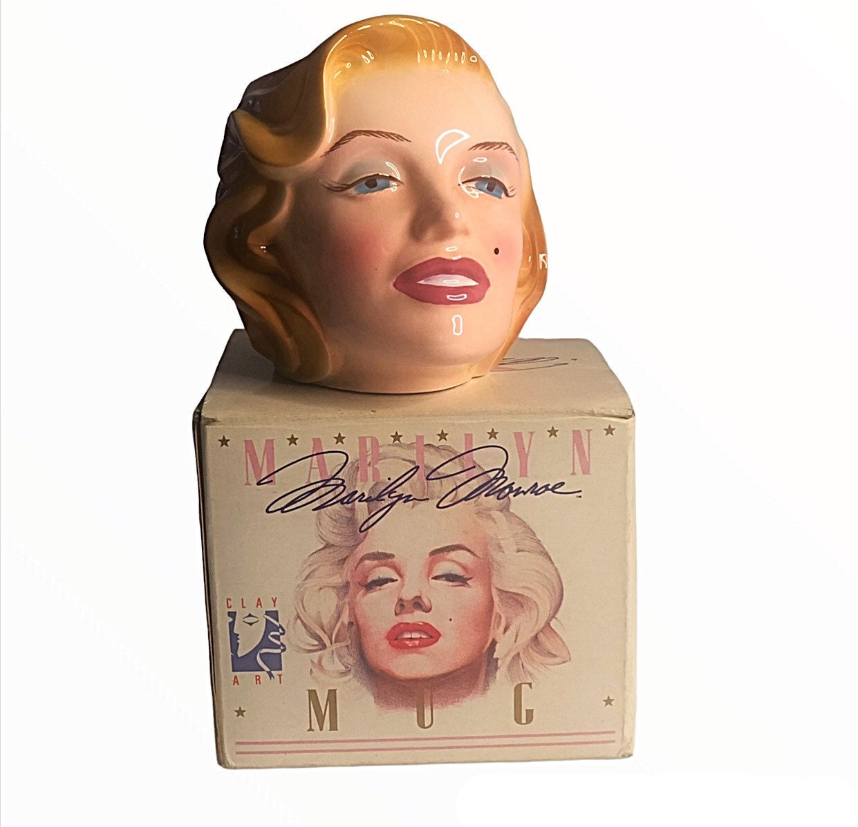 Marilyn Monroe Clay - Etsy