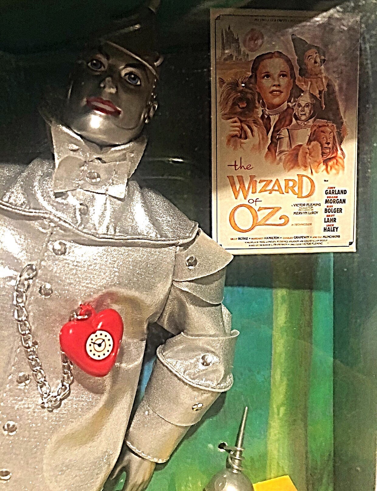 2 1995 Mattel Barbie Wizard of Oz Ken as the Tin Man #14902