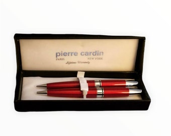 Stylo Roller Pierre Cardin Burgundy - Plaqué Or - Neuf Avec étiquettes - Stylo De Prestige