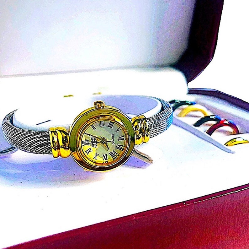 Anne Klein Interchangeable Bezels Bracelet Watch new Etsy