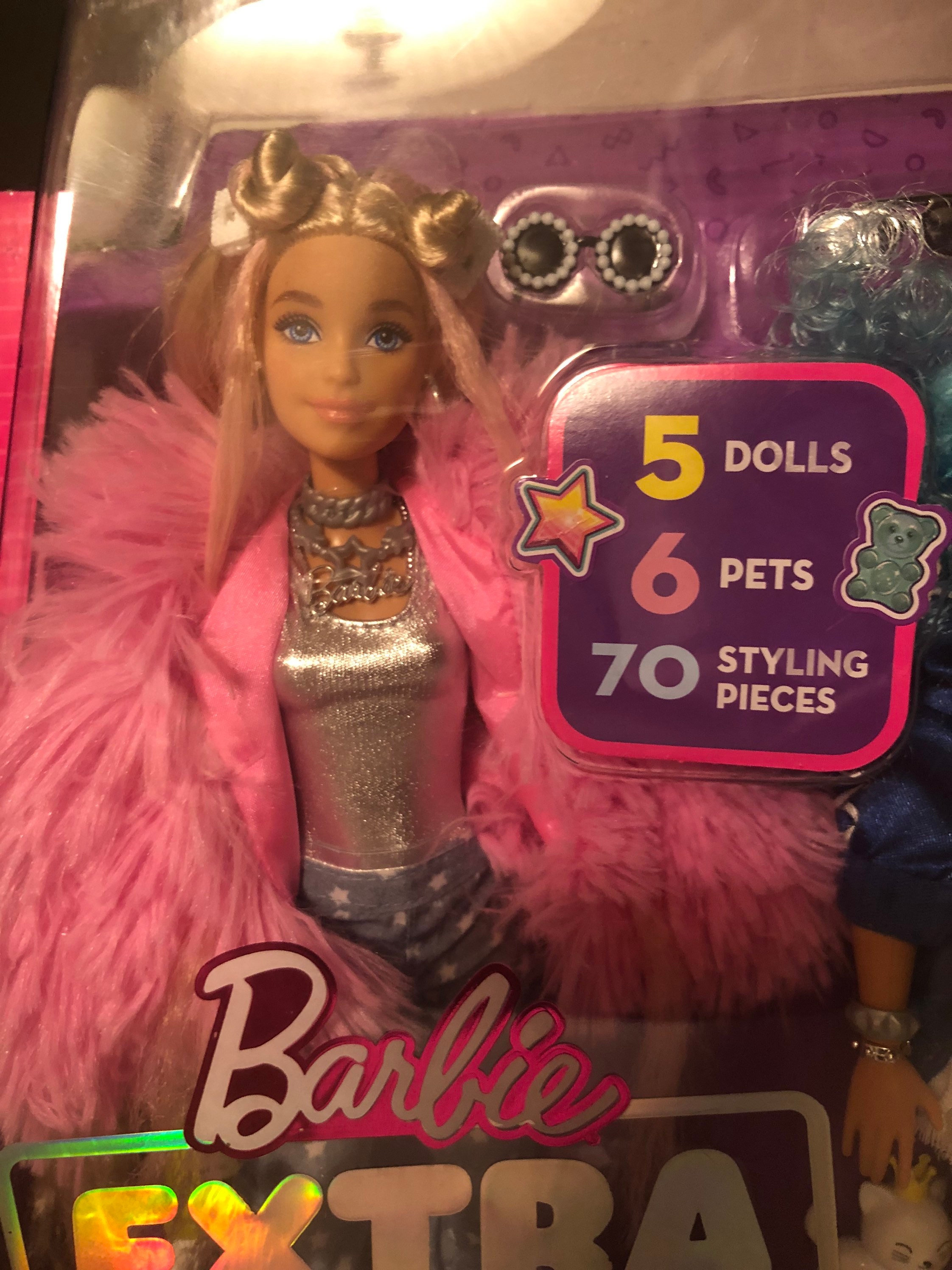 Haalbaarheid overschreden Citroen Mattel Barbie Extra 5 Dolls Set Includes 6 Pets & 70 - Etsy Israel