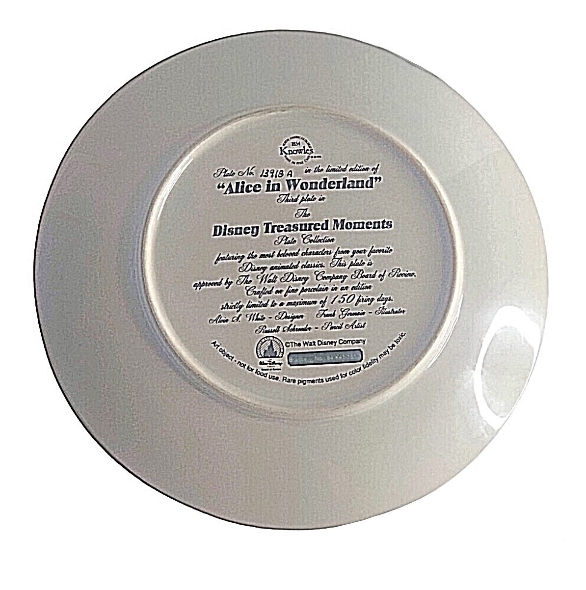 Disney Treasured Moments Collection, (1992) Alice in Wonderland ...