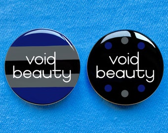 Botón de belleza vacía / Orgullo de género vacío