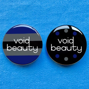 Void Beauty Button | Gendervoid Pride