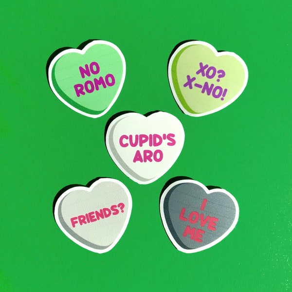 Aromantic Sticker - Etsy