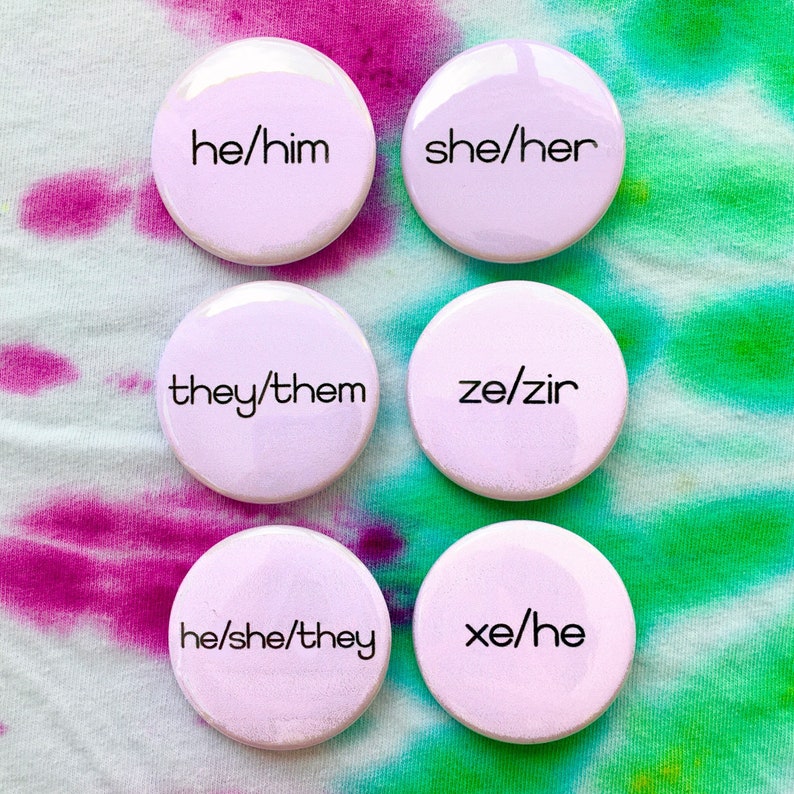 Gay and lesbian buttons