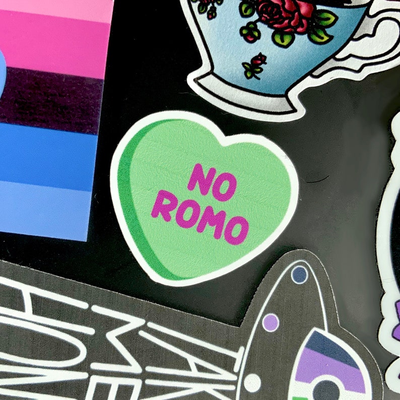 Aromantic Candy Gram Sticker Pack Aro Pride image 3