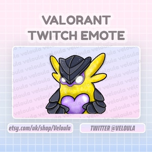 VALORANT Wingman Twitch Emote  - Twitch, Discord, YouTube streamers