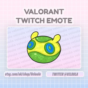 VALORANT Mosh Twitch Emote  - Twitch, Discord, YouTube streamers
