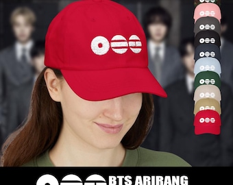 BTS ARIRANG Cap | Embroidered K-Pop Tour Merch, 10 Colors